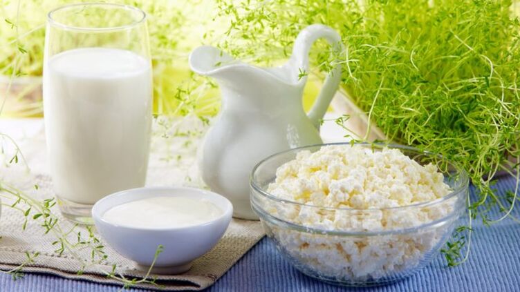 leichte Milchprodukte